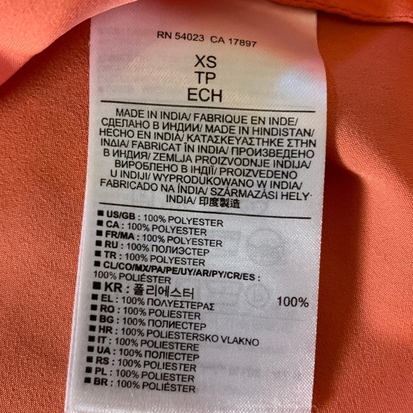 Banana Republic Peach Top XS - Picture 4 of 5